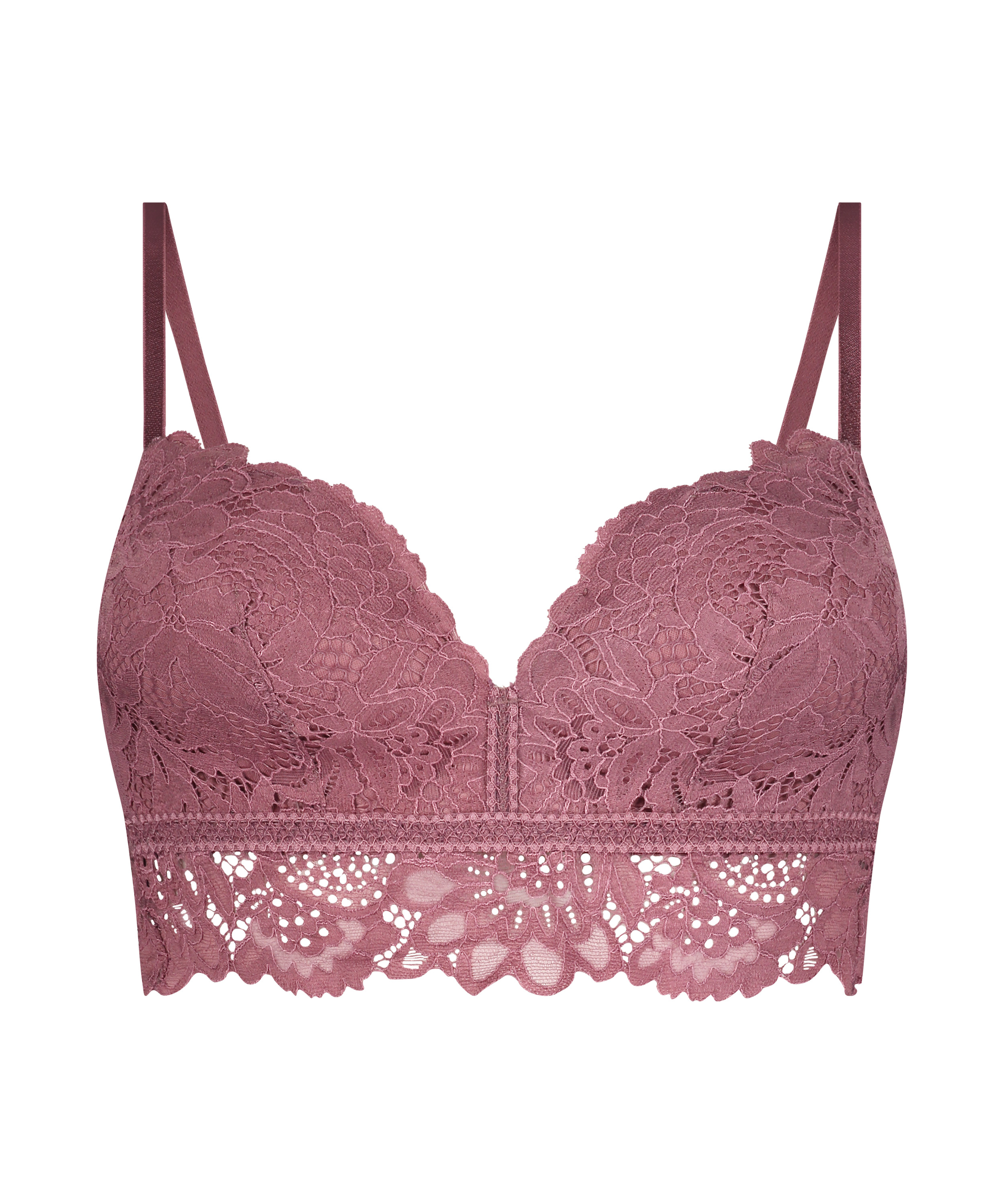 Sujetador preformado sin aros longline Shiloh, Morado, main