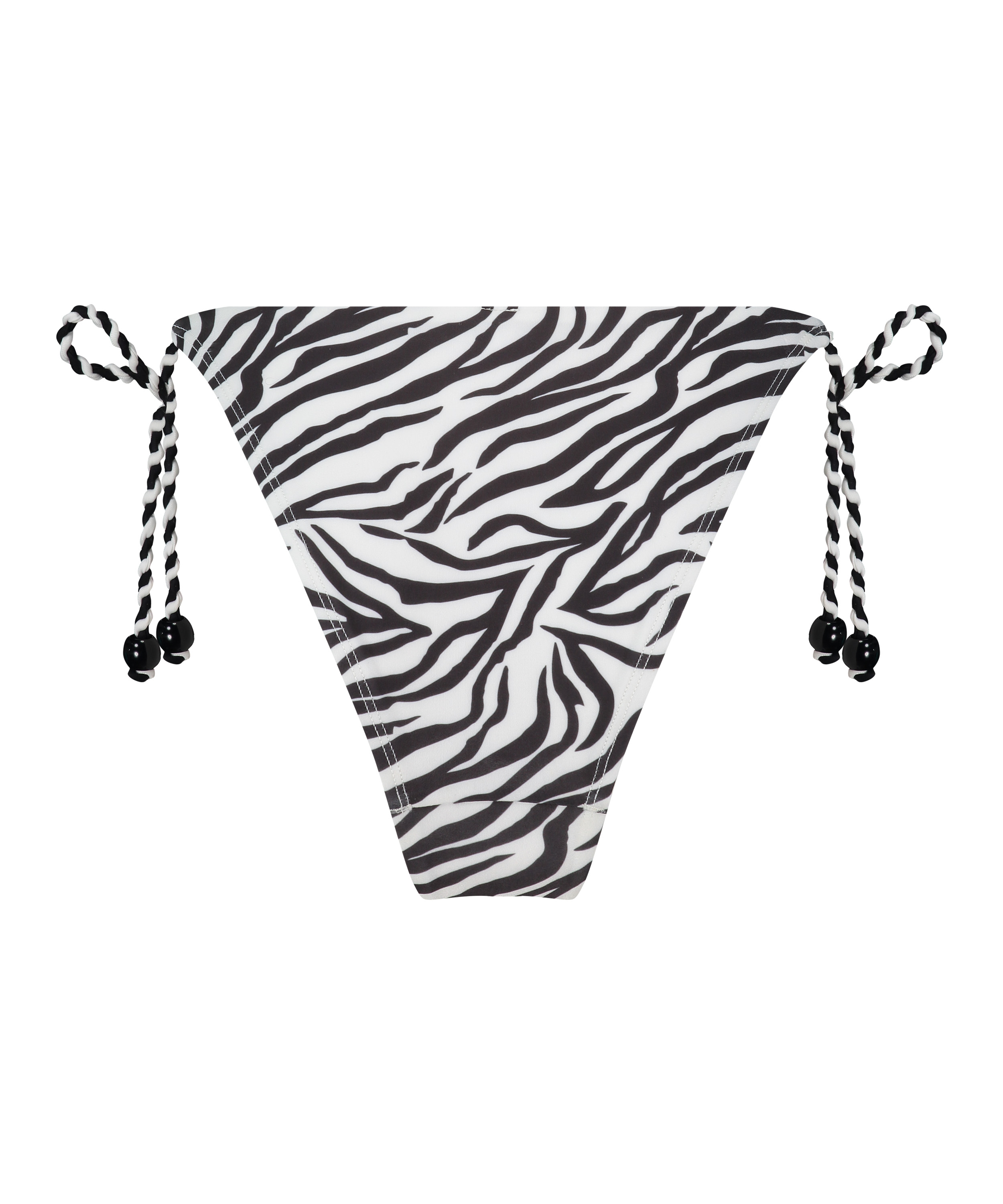 Braguita de Bikini Cheeky Tanga Doha Zebra, Blanco, main