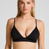 Triangular Bralette Smooth, Negro