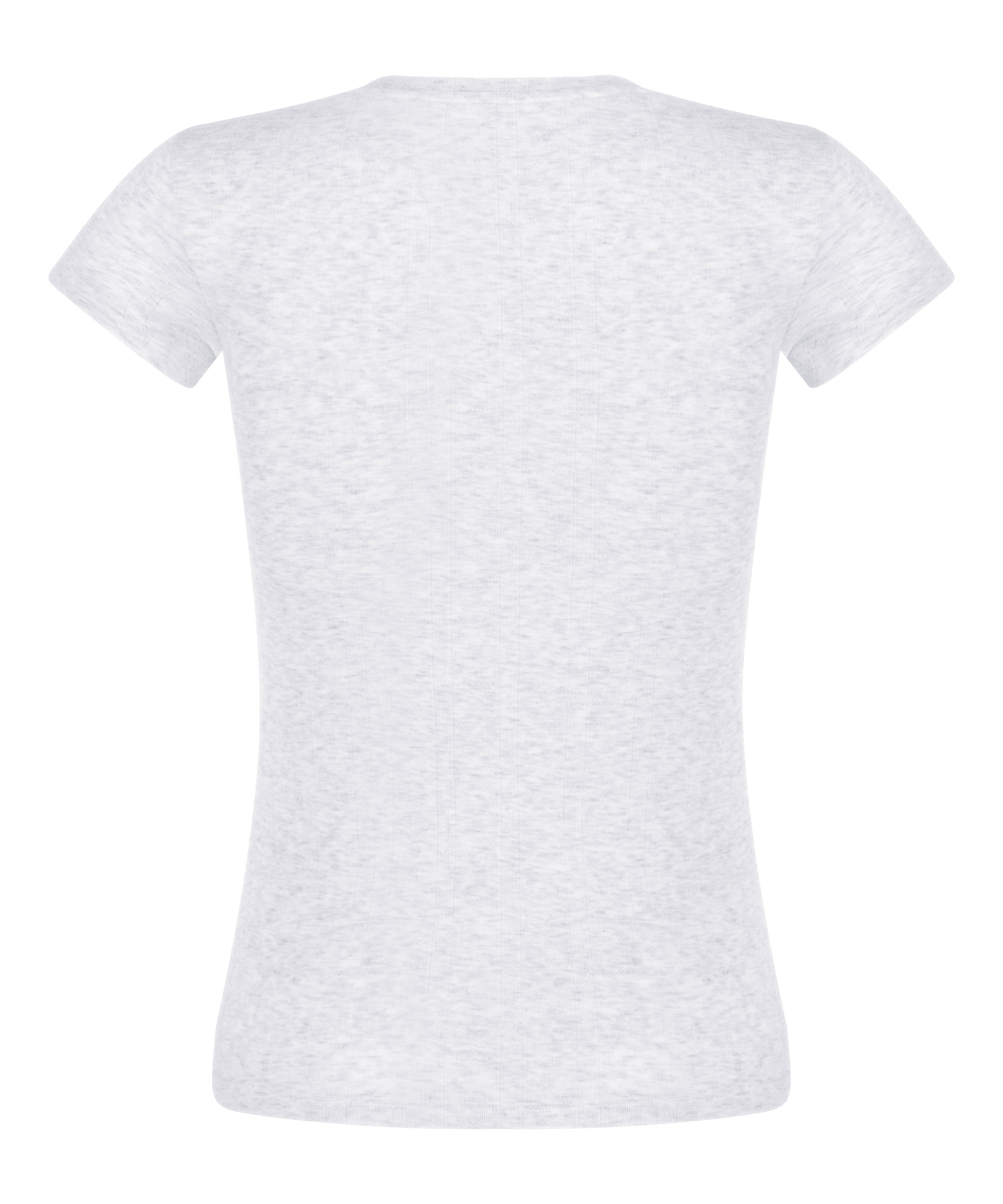 Top en pointelle, Gris, main