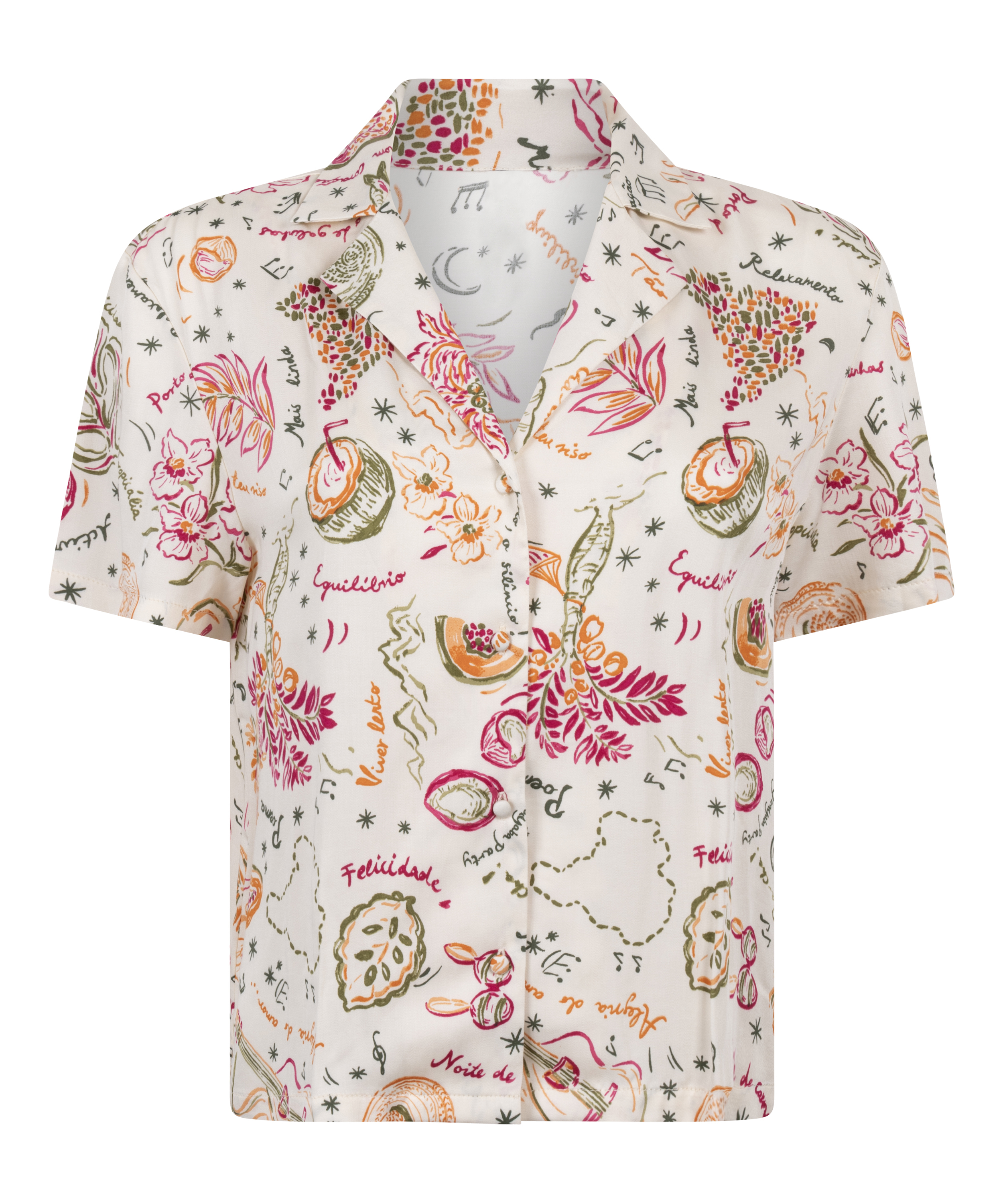 Chaqueta de sat&eacute;n, Blanco, main