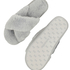 Pantuflas Lia, Gris