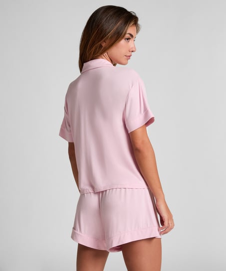 Pantalón corto de jersey Essential, Rosa