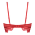 Sujetador longline de aros preformado Marilee, Rojo