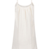 Vestido camisero de muselina, Blanco