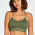 Bralette sin costuras Marine, Verde