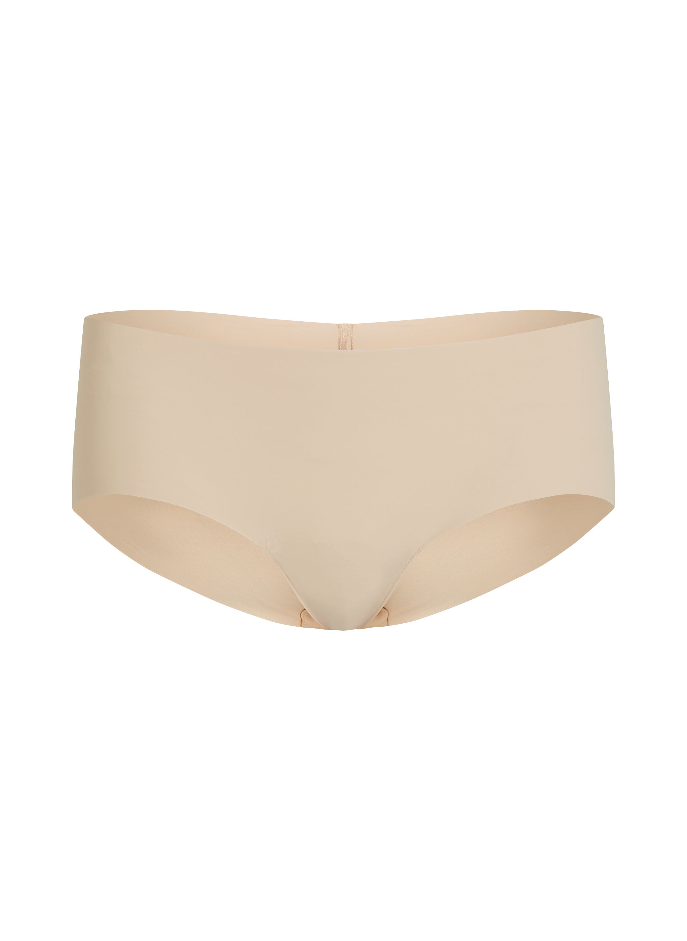 Pantal&oacute;n corto invisible, Beige