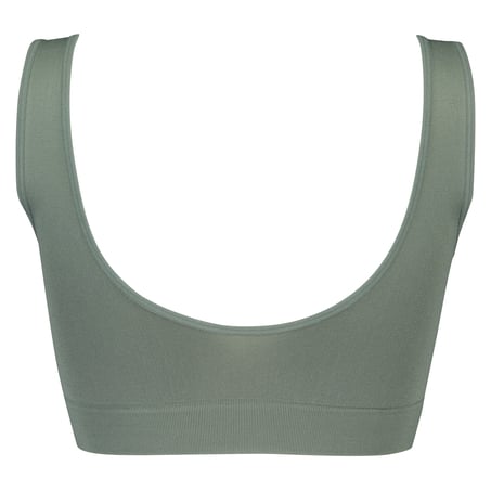 Bralette sin costuras, Verde