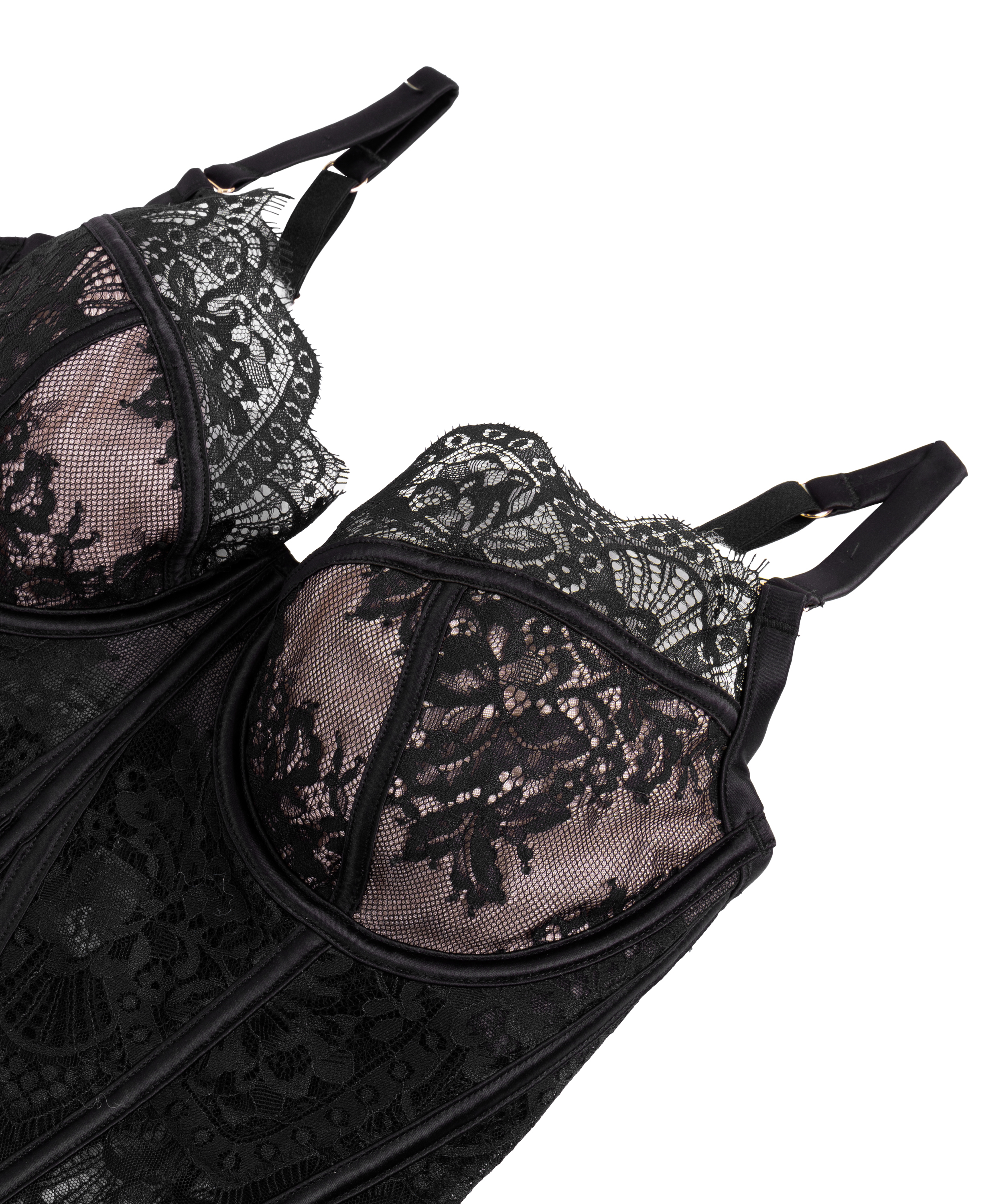 Bustier Zoe, Negro, main