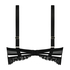 Sujetador longline de aros preformado push-up Desire, Negro