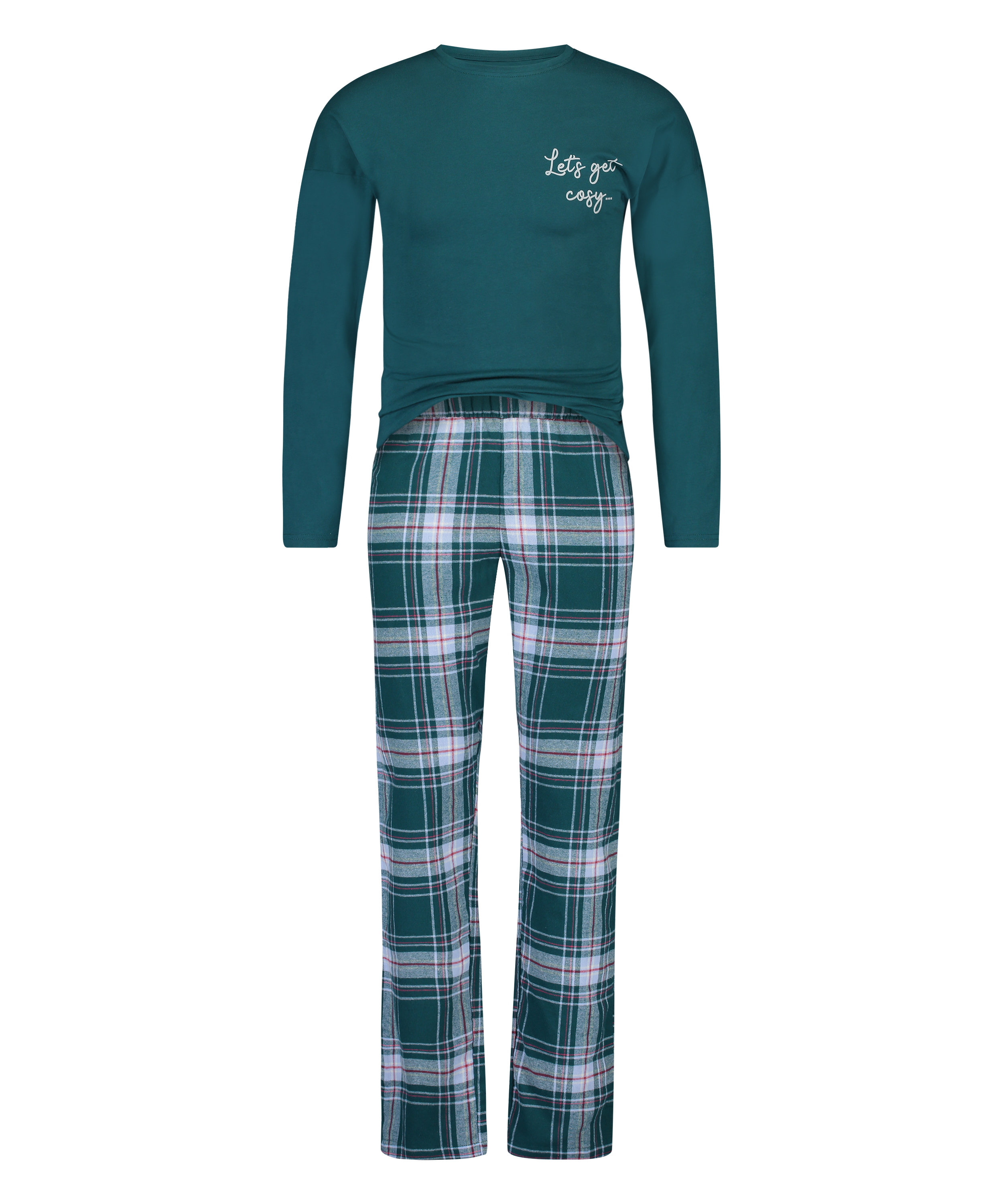 Conjunto de pijama para hombre, Azul, main