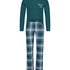 Conjunto de pijama para hombre, Azul