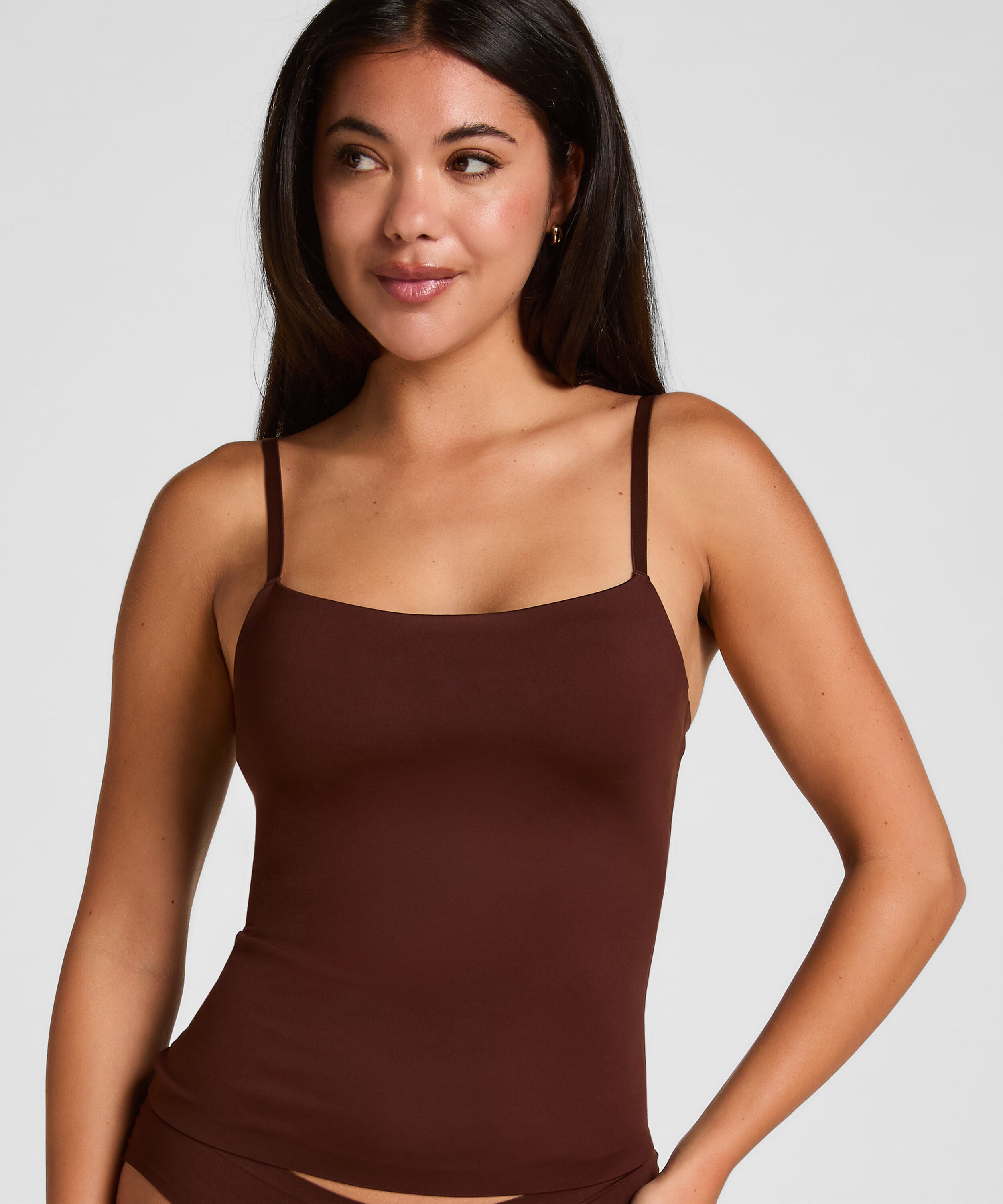 Super Comfort Top, Marrón Super Comfort Top, Marrón