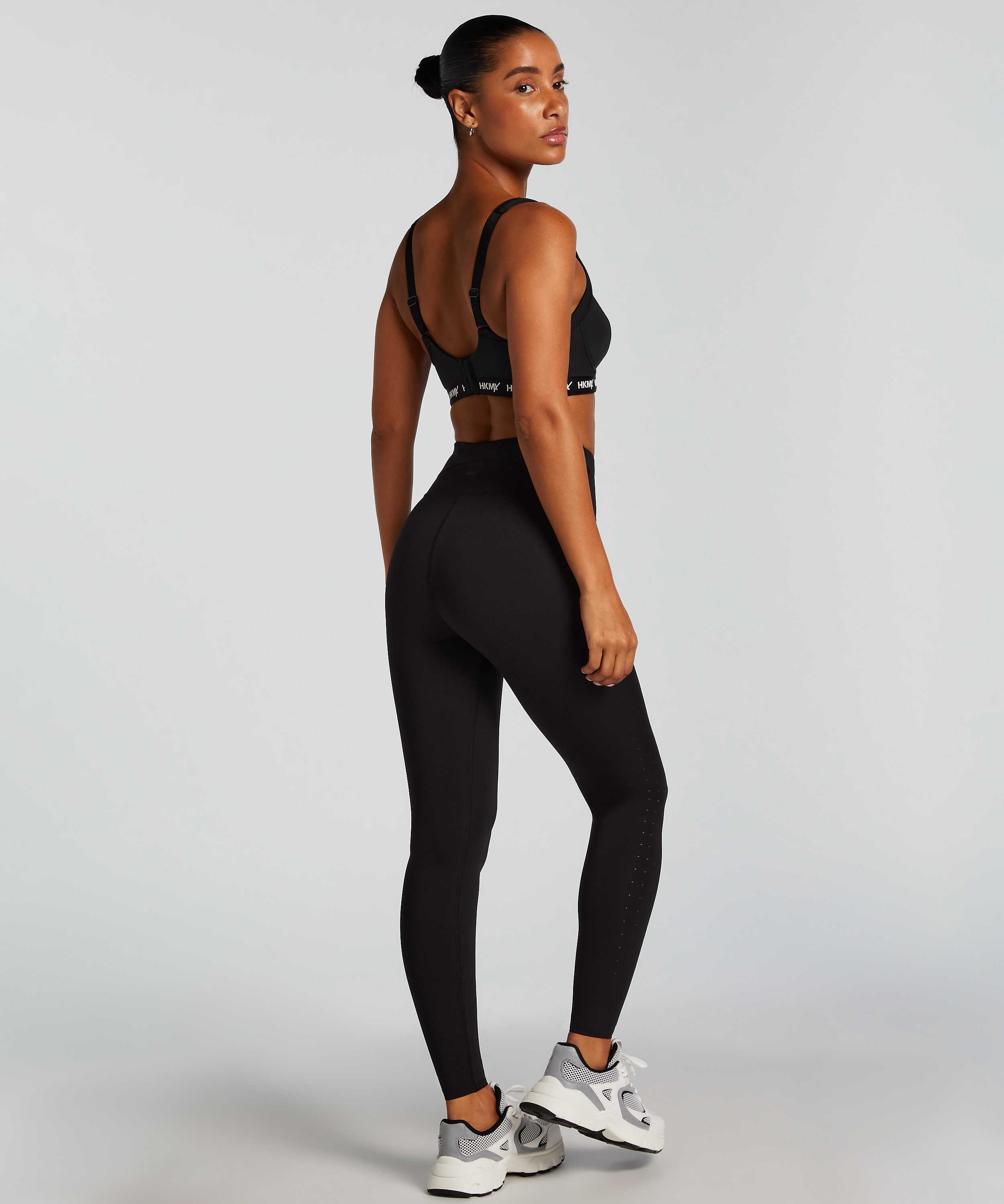 Sujetador deportivo HKMX The Elite de nivel 3, Negro, main