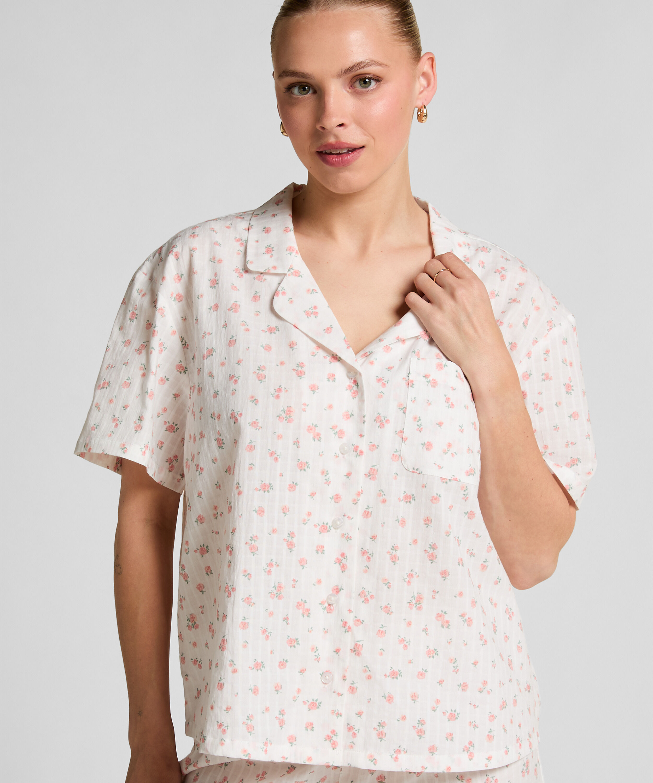 Chaqueta de pijama, Blanco