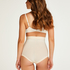 Braguita scuba moldeadora de cintura alta - Level 3, Beige