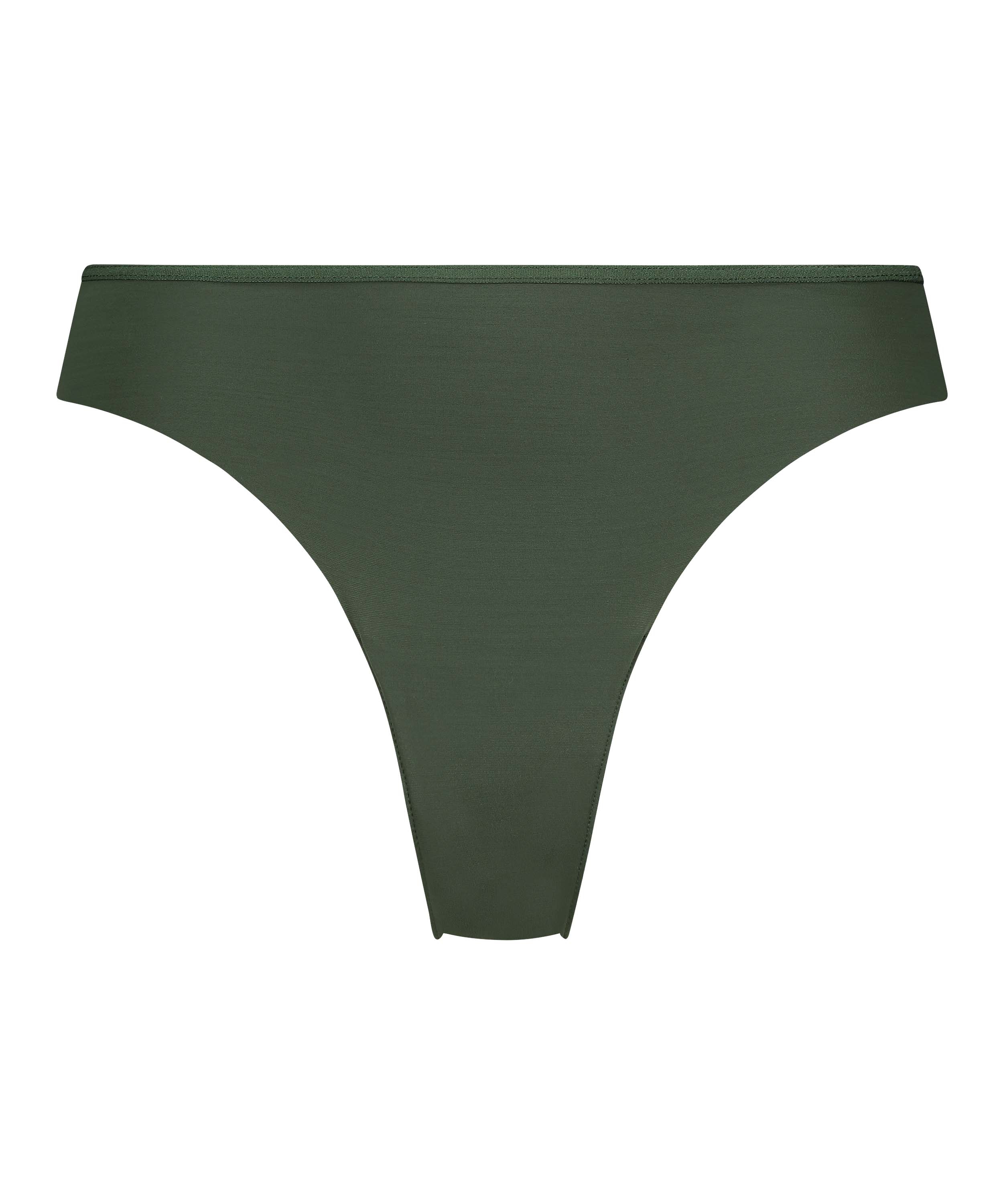 Invisible Tanga Lace Back, Verde, main
