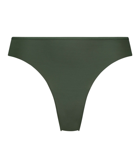 Invisible Tanga Lace Back, Verde