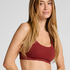 Bralette Dianne Scoop, Rojo