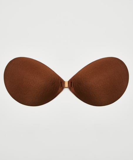 Sujetador adhesivo, Marrón