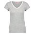 Top Rib V-Neck, Gris