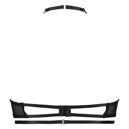 Sujetador con aros no preformado Romane, Negro