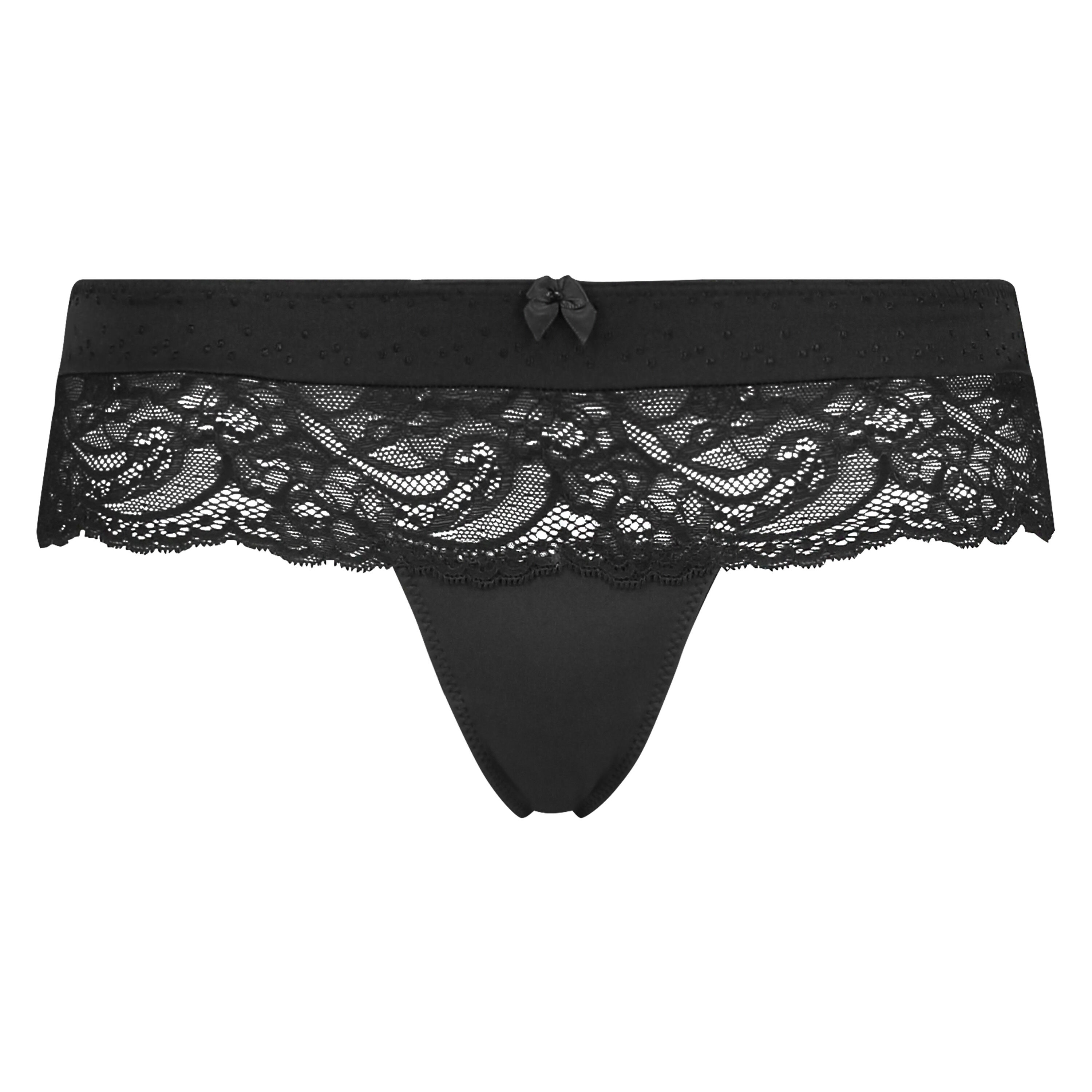 Tanga b&oacute;xer&nbsp;Sophie, Negro