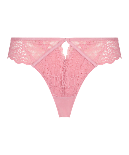 Tanga de tiro alto Wies, Rosa