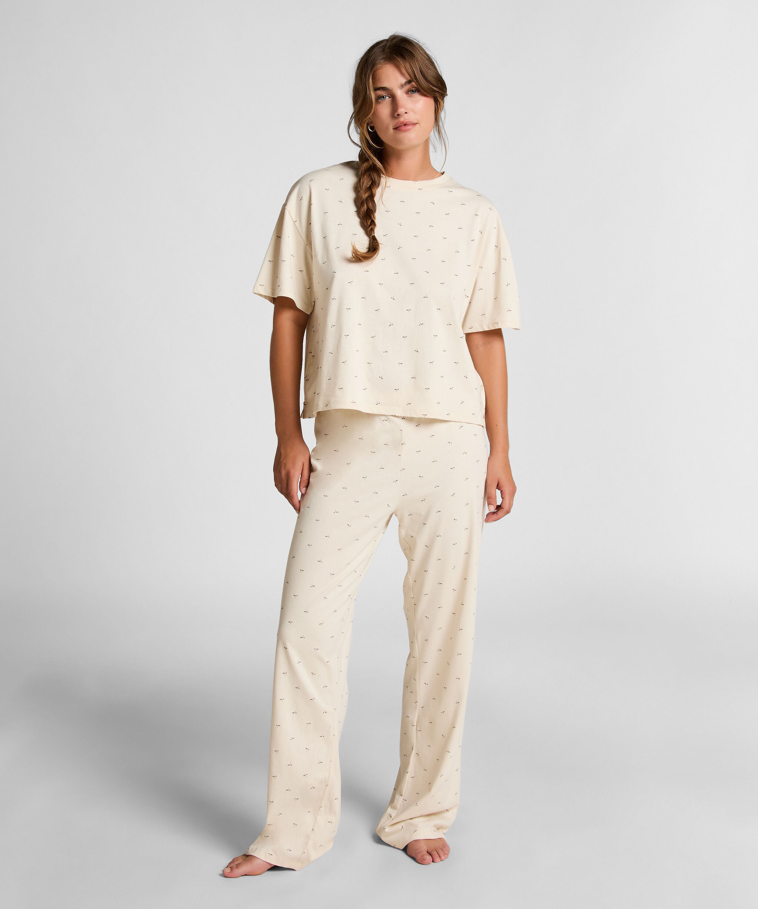 Conjunto de pijama, Blanco