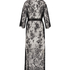 Kimono Allover Lace, Negro