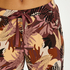 Pantalón de pijama Jersey Abstract Leaf, Rosa