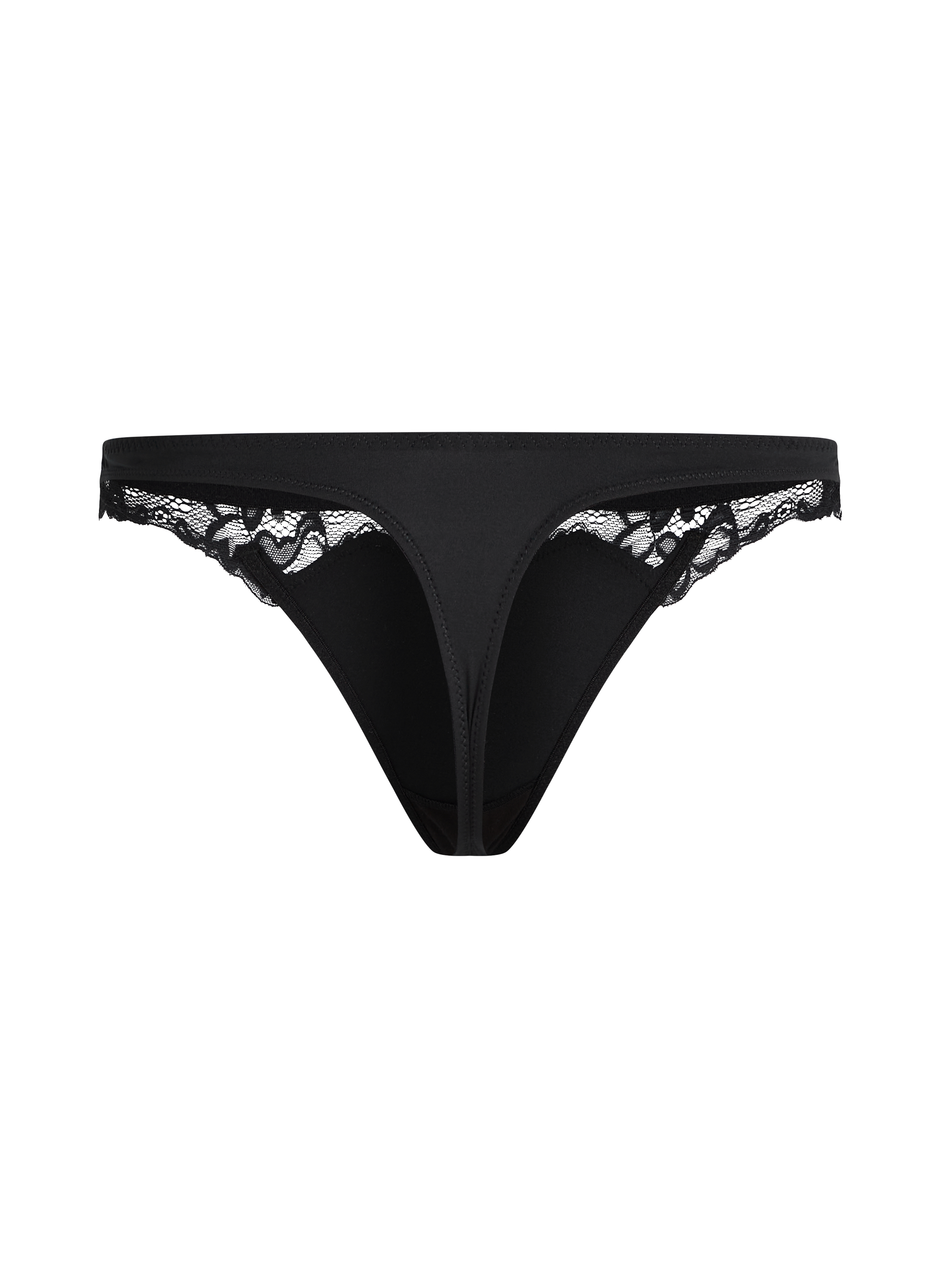 Tanga Secret Lace, Negro, main