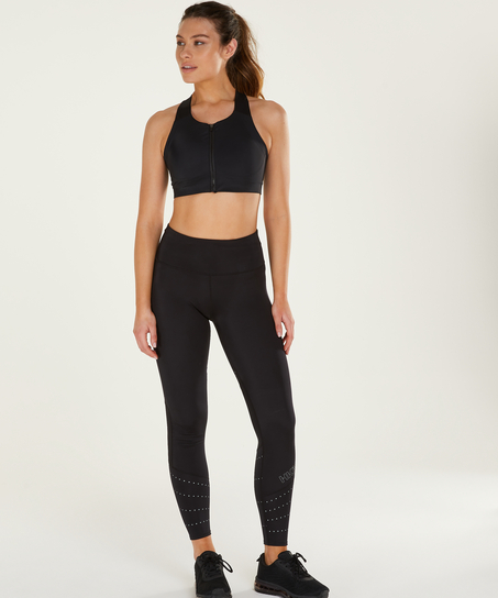 HKMX Sujetador deportivo The Pro Athlete Level 3, Negro