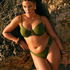 Braguita de Bikini Rio Holbox, Verde
