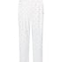 Pantal&oacute;n de pijama Pointelle, Blanco