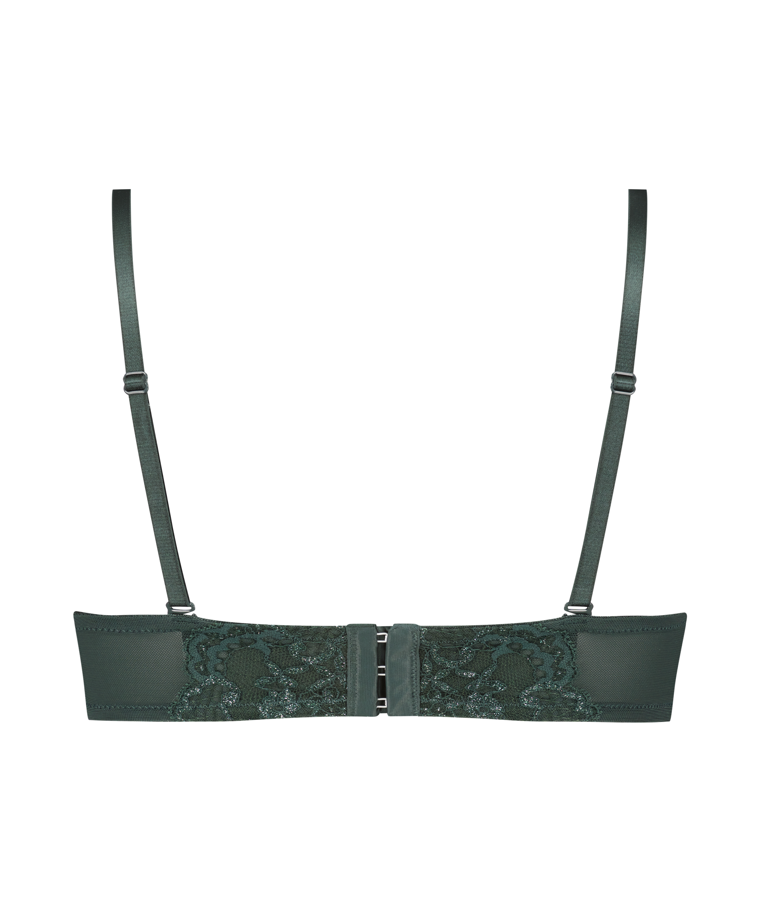 Sujetador de aros preformado sin tirantes Reeva, Verde, main