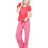 Pyjama pants Renese Butterfly, Rojo