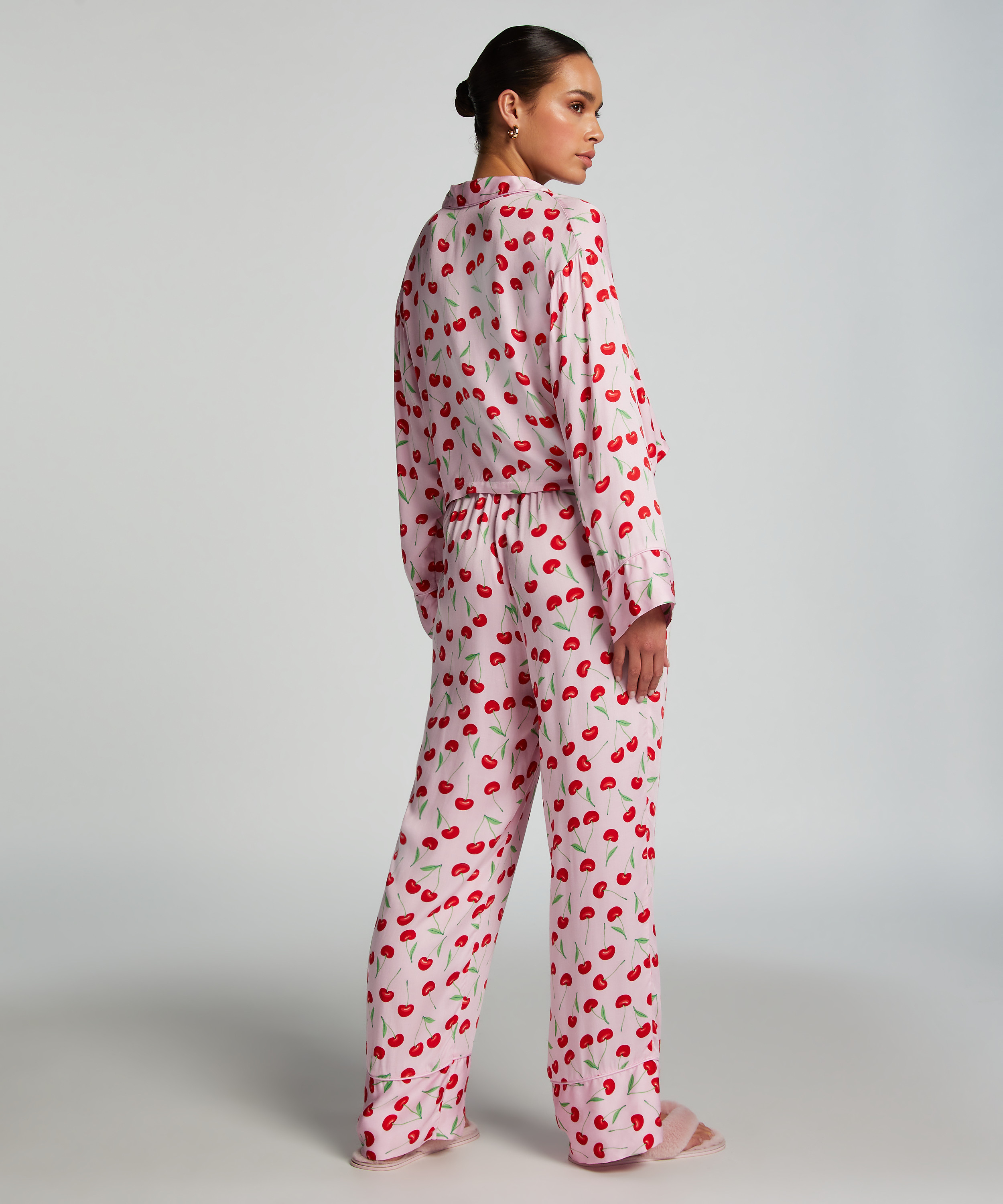 Pantalón de pijama tejido Springbreakers, Rosa, main