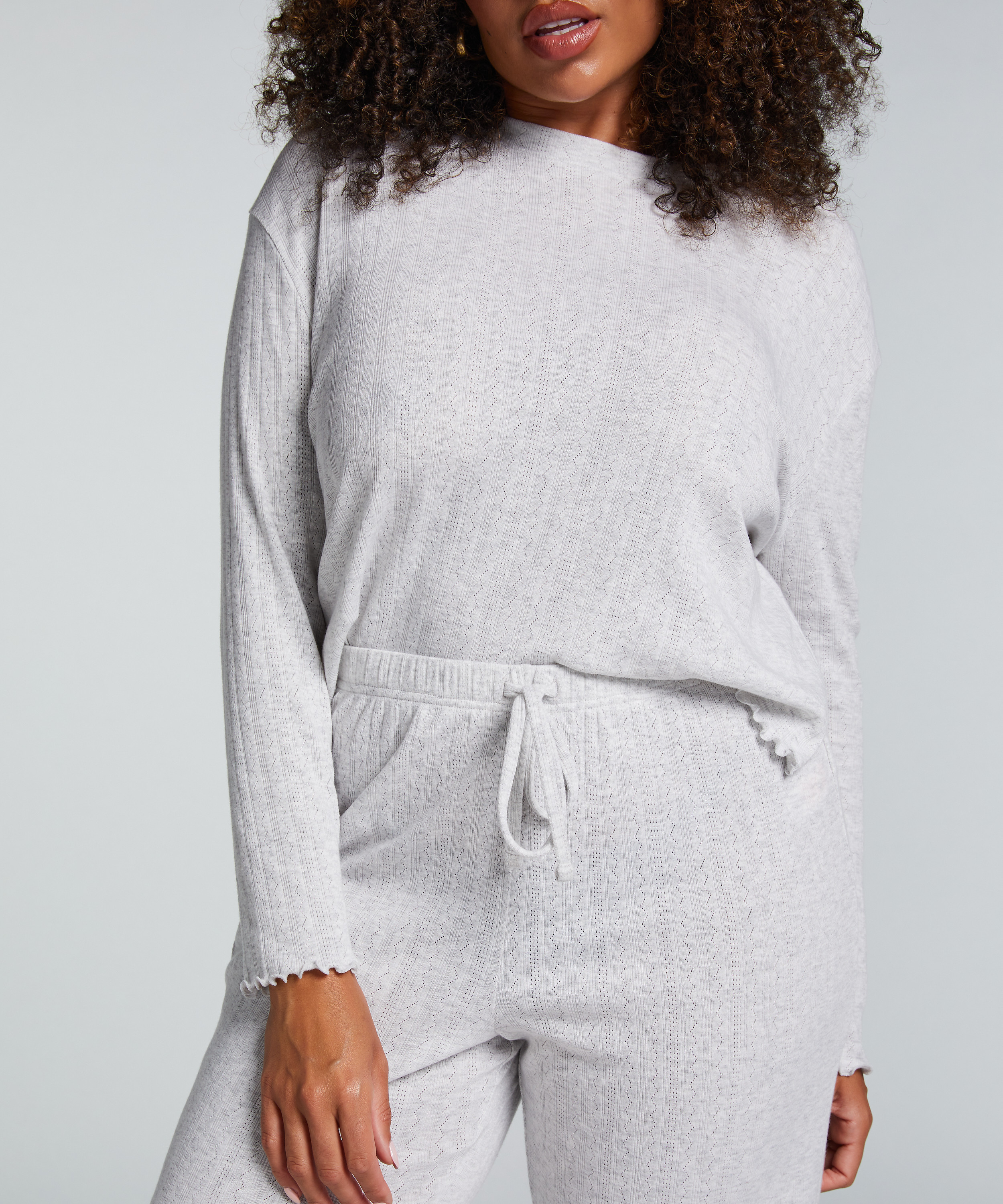 Conjunto de pijama, Beige, main