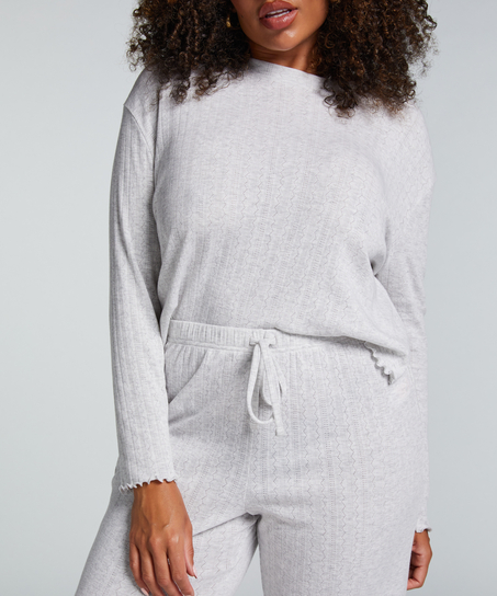 Conjunto de pijama, Beige