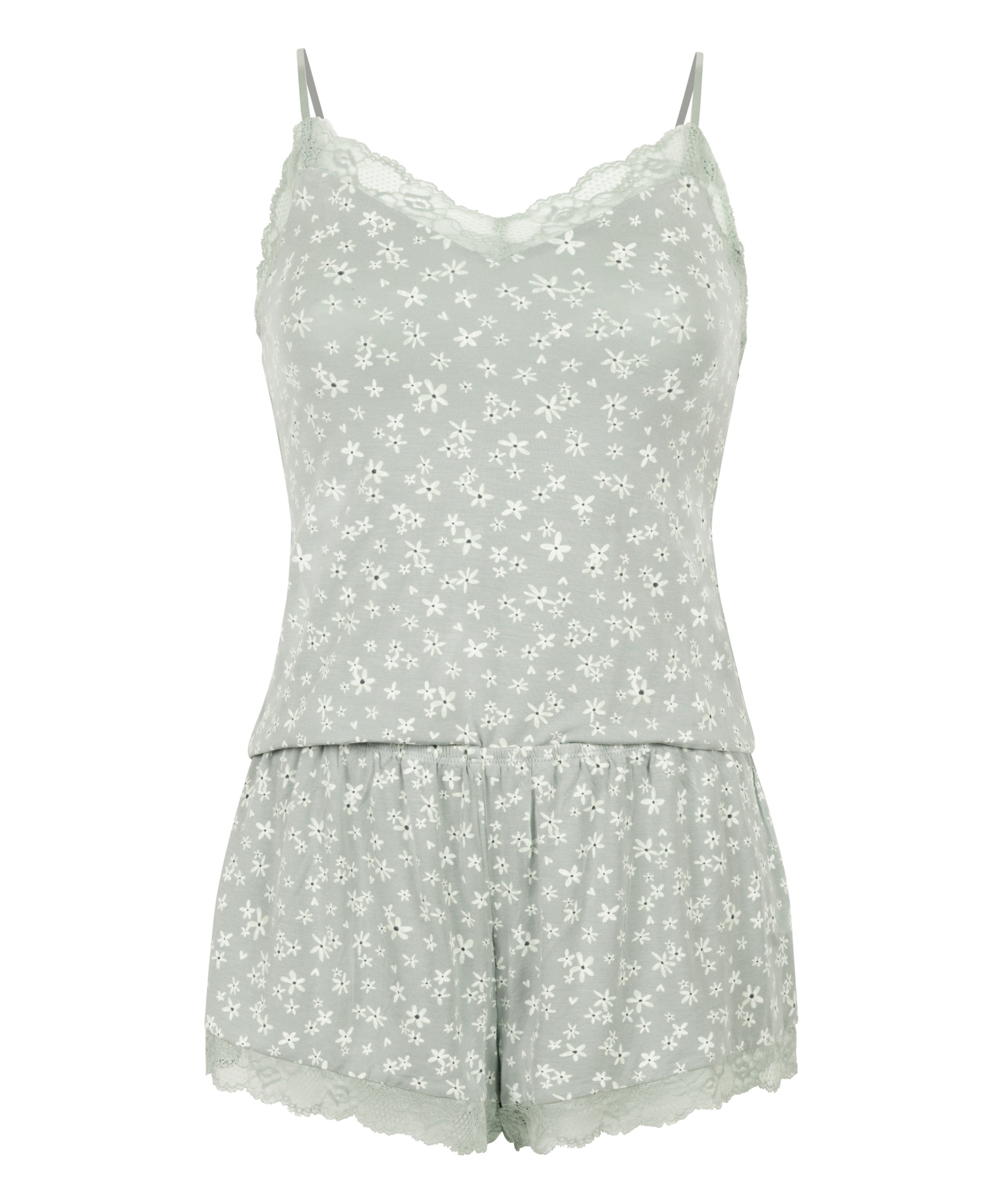 Conjunto de pijama, Verde, main
