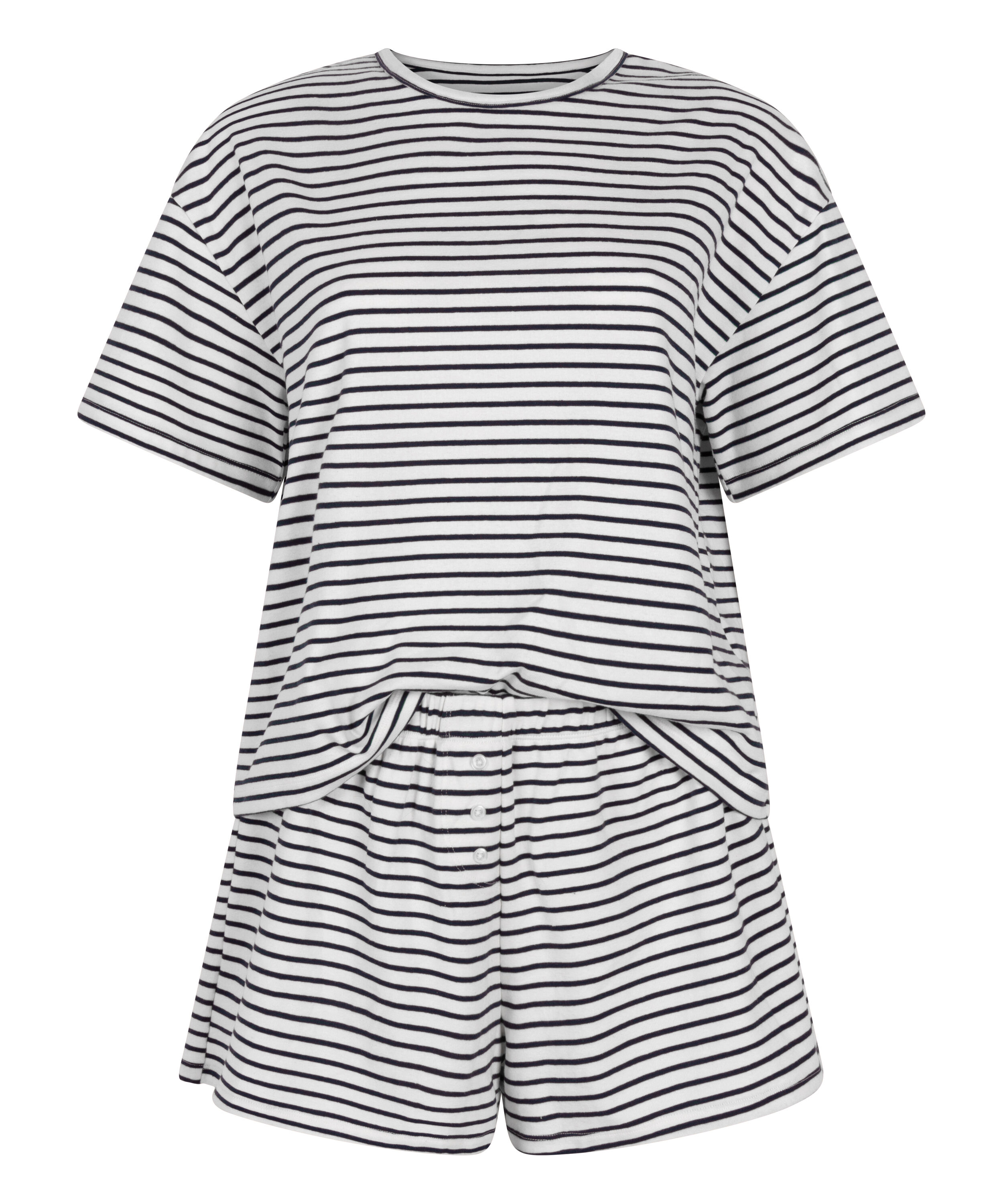 Conjunto de pijama de punto jersey, Azul