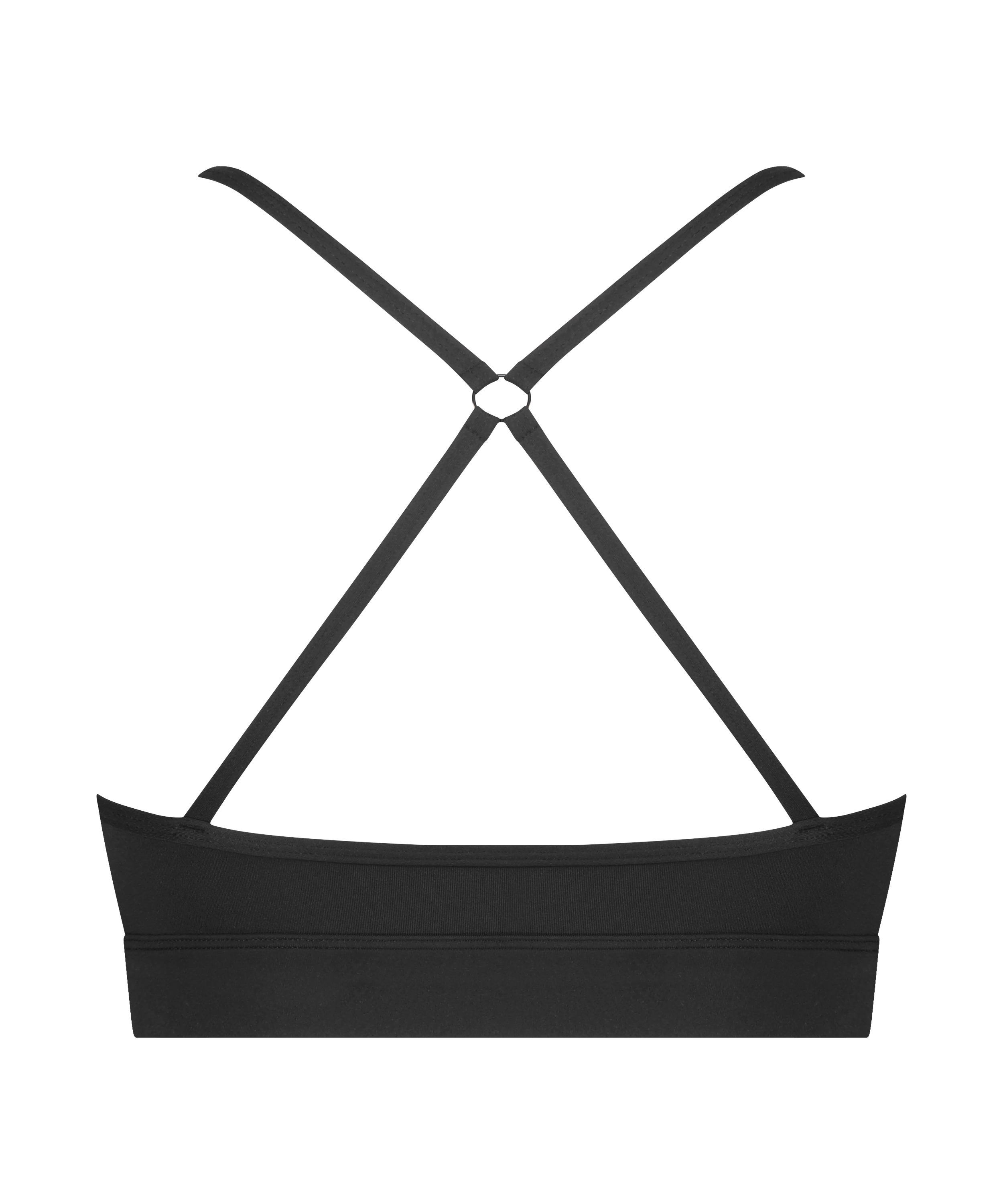 Sujetador deportivo HKMX The Nadi Level 1, Negro, main