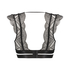 Sujetador bralette Cheyenna, Negro