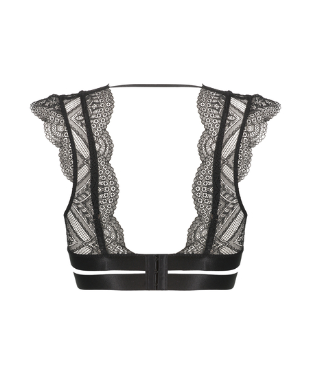 Sujetador bralette Cheyenna, Negro
