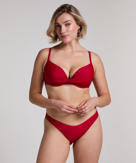Top de bikini Luna, Rojo