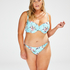 Top de bikini de aros preformado Bea, Azul