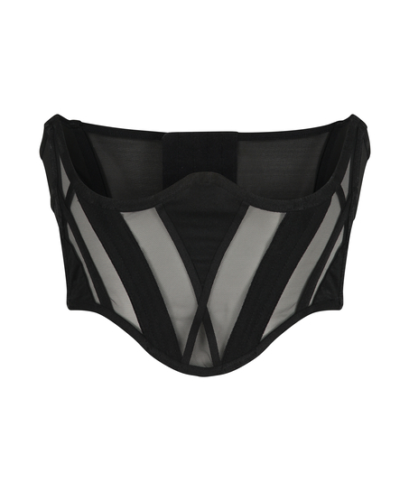 Bustier sin copas Slay, Negro