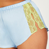 Pantalón corto Satin Lace, Azul