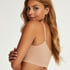 Strappy top sin costuras, Beige